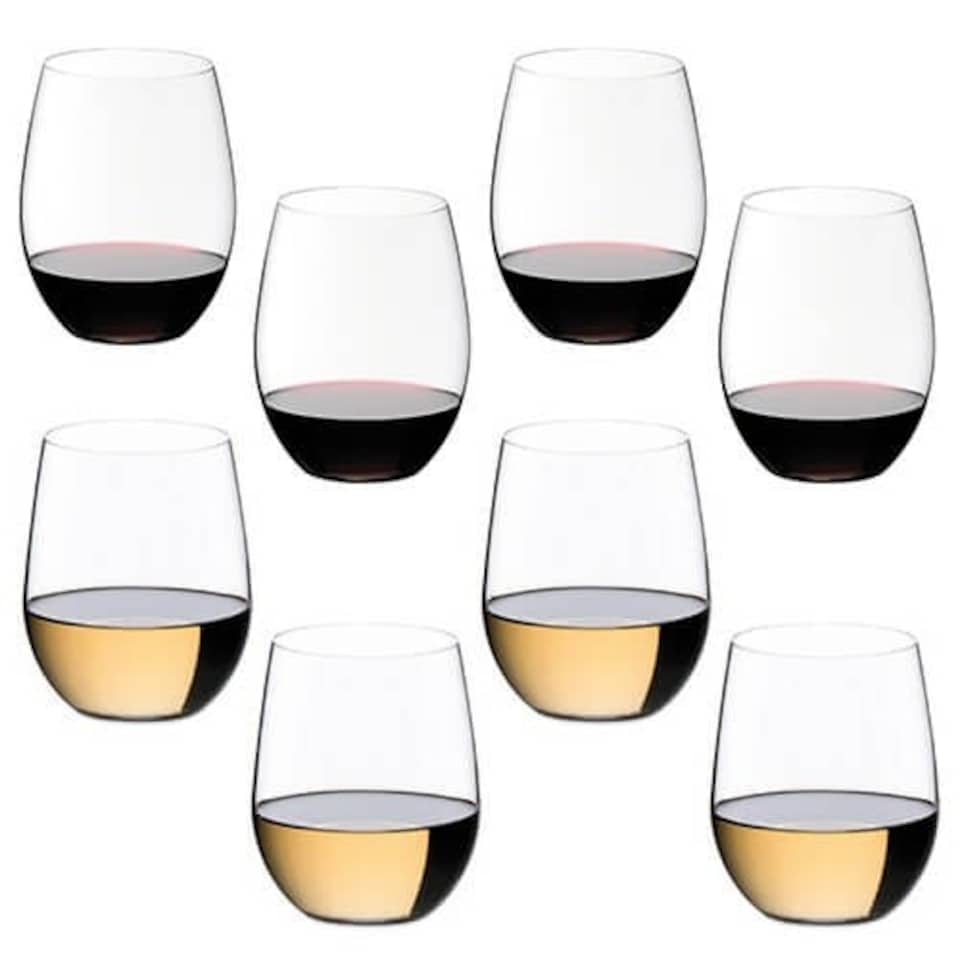image 1 of Riedel O Set of 8 Cabernet / Merlot & Viognier / Chardonnay Wine Glasses