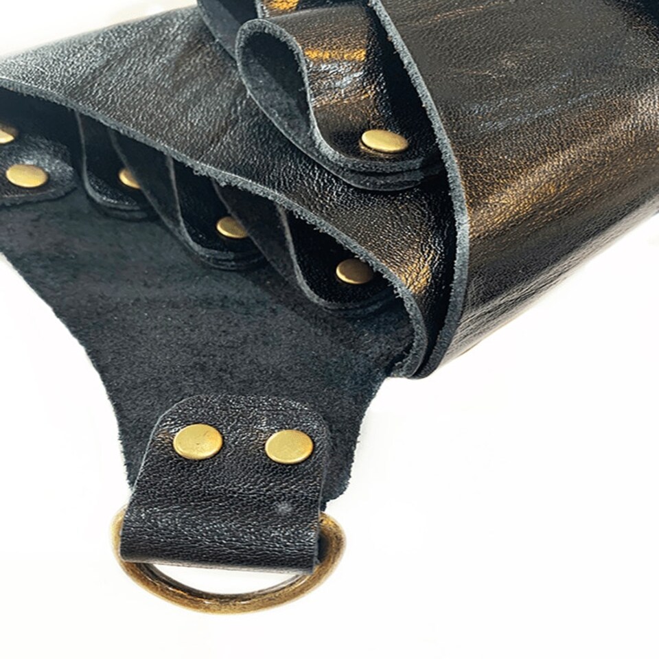 image 1 of Kobe Nero Leather Scissor Pouch N/A