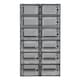 image 3 of Living and Home 12-Pack Stackable Shoe Storage Boxes - Black