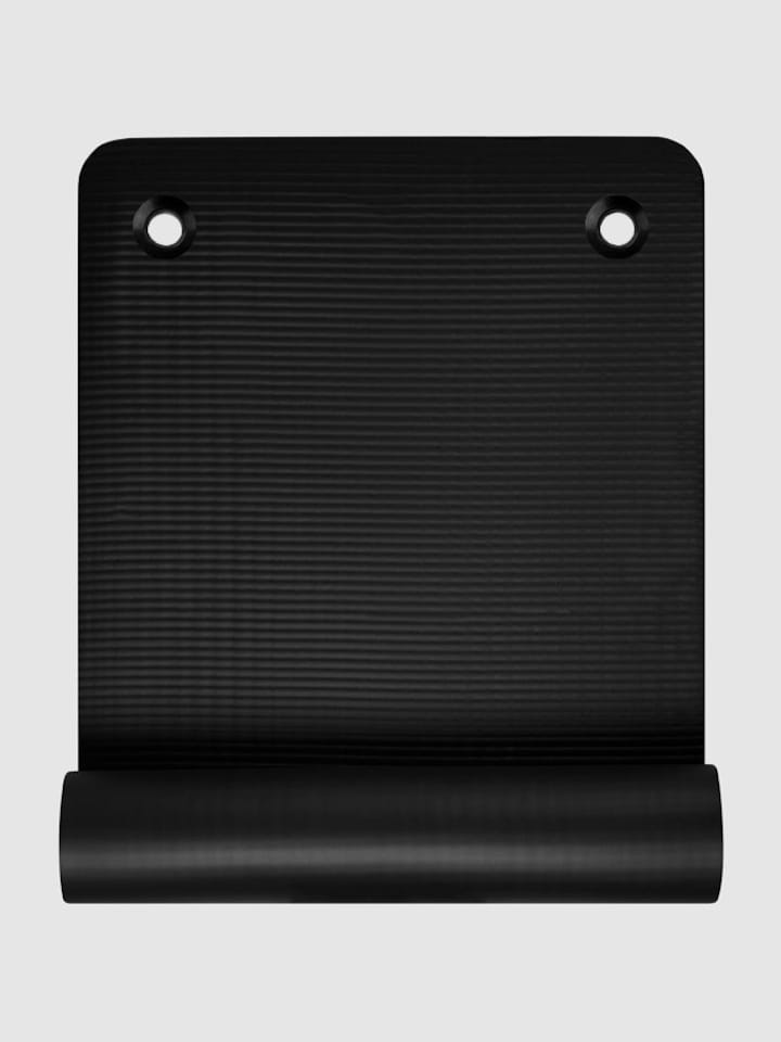 Yoga Studio Fitness Pilates (Eyeletted) Non-Slip Extra Thick Yoga Mat 15mm - Black
