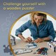 image 5 of Trefl Darth Vader Wooden Puzzle - 160 Pieces