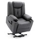 image 3 of Afton Technology Fabric Single Motor Rise Recliner Lift Mobility Chair (Charcoal)