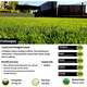 image 2 of Pegdev ProDesigner Luxury Grass Seed Elegant Designer Lawn High Density 250g