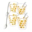 Gold & Set of 8
