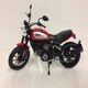 image 3 of Ducati Scrambler Icon 2015 Rosso Ducati 1:12 Scale TSMMC0004 New