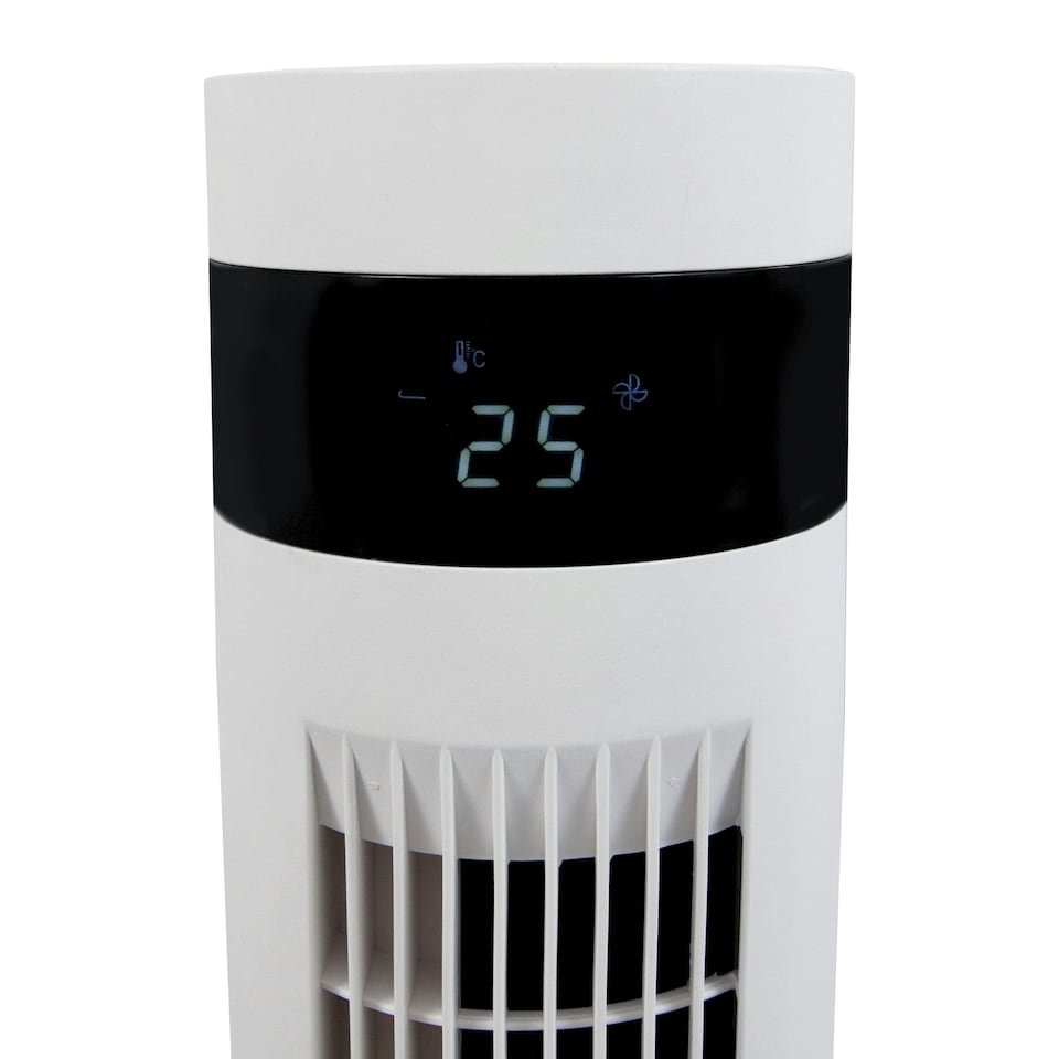 image 1 of Igenix IGFD6035W Digital Tower Fan, 35 Inch, White
