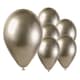 image 1 of Shiny Prosecco Gold Bio Latex Balloons 33cm / 13 in - Pack of 6