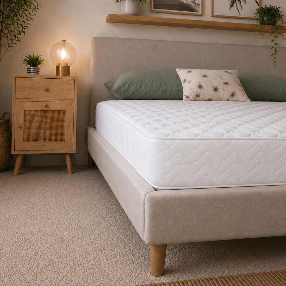 image 1 of CoolTouch Essentials 18cm Spring Mattress Soft Feel