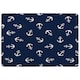 image 1 of Anchors On Navy Rug | Multi