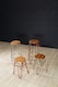 image 3 of Interiors by Premier Chrome Metal and Elm Wood Round Bar Stool, Hairpin Stool, Sturdy Stool for Bar, Kitchen Counter