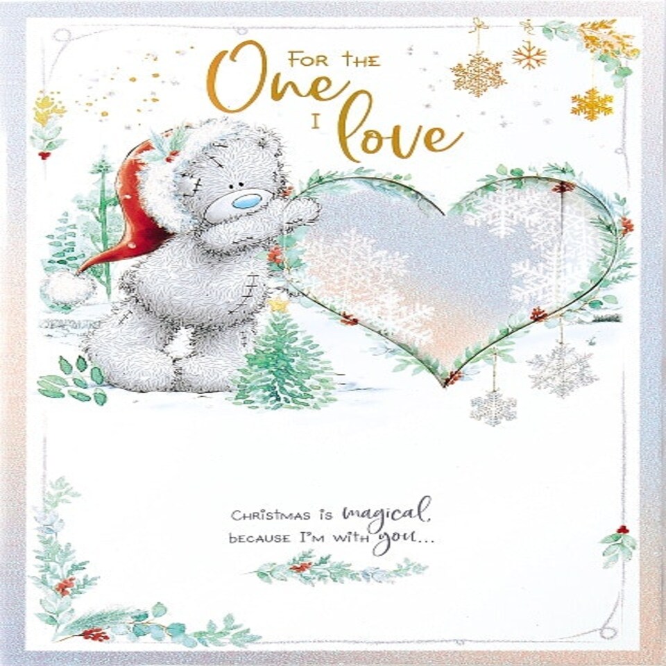 image 1 of One I Love Pop Up Handmade Christmas Card