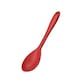 image 4 of Fusion Twist Silicone Solid Spoon Red