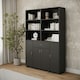 image 6 of Multi-Compartment Cabinet with 3-Tier Bookshelves and 1-Drawer White | Unit Colour: White