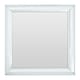 image 1 of Interiors By Premier Thick Silver Frame Small Square Wall Mirror, Bold Wall Mirror With Bevelled Corners, Modern Wall Mirror Silver
