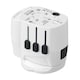 image 3 of MidOcean Travel Adapter | White | White | 1