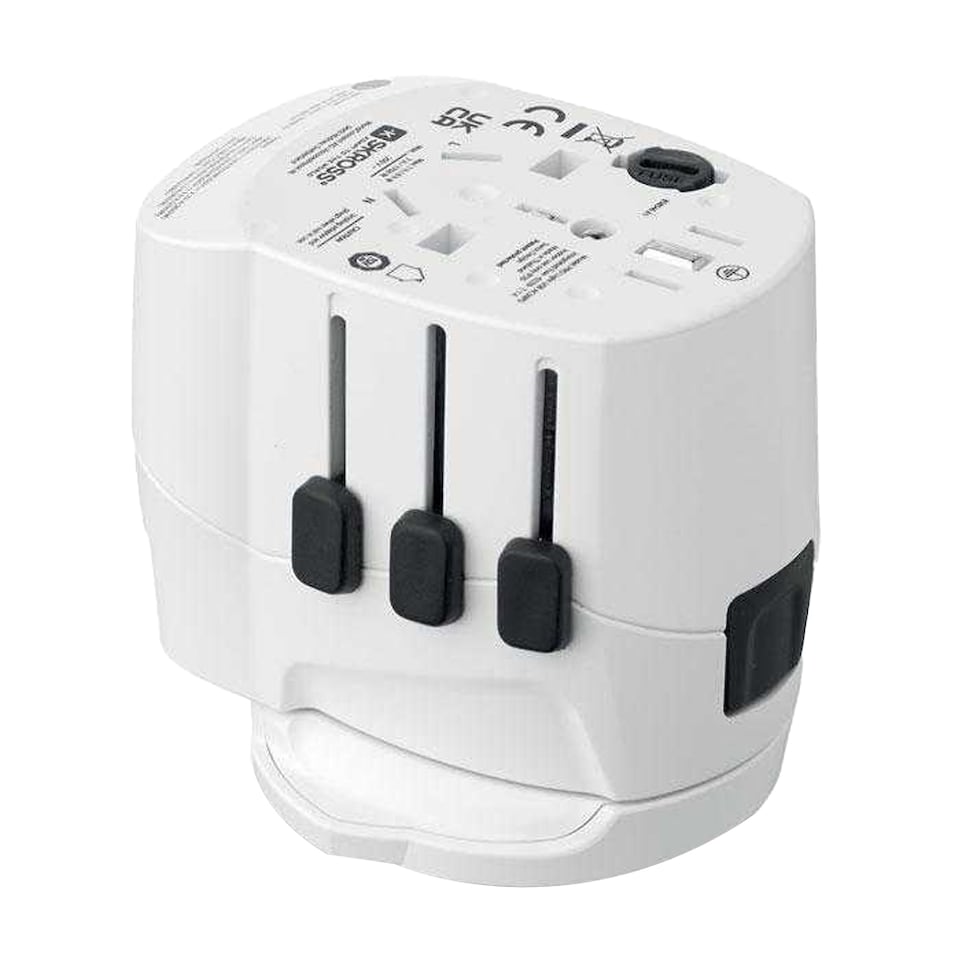 image 1 of MidOcean Travel Adapter | White | White | 1