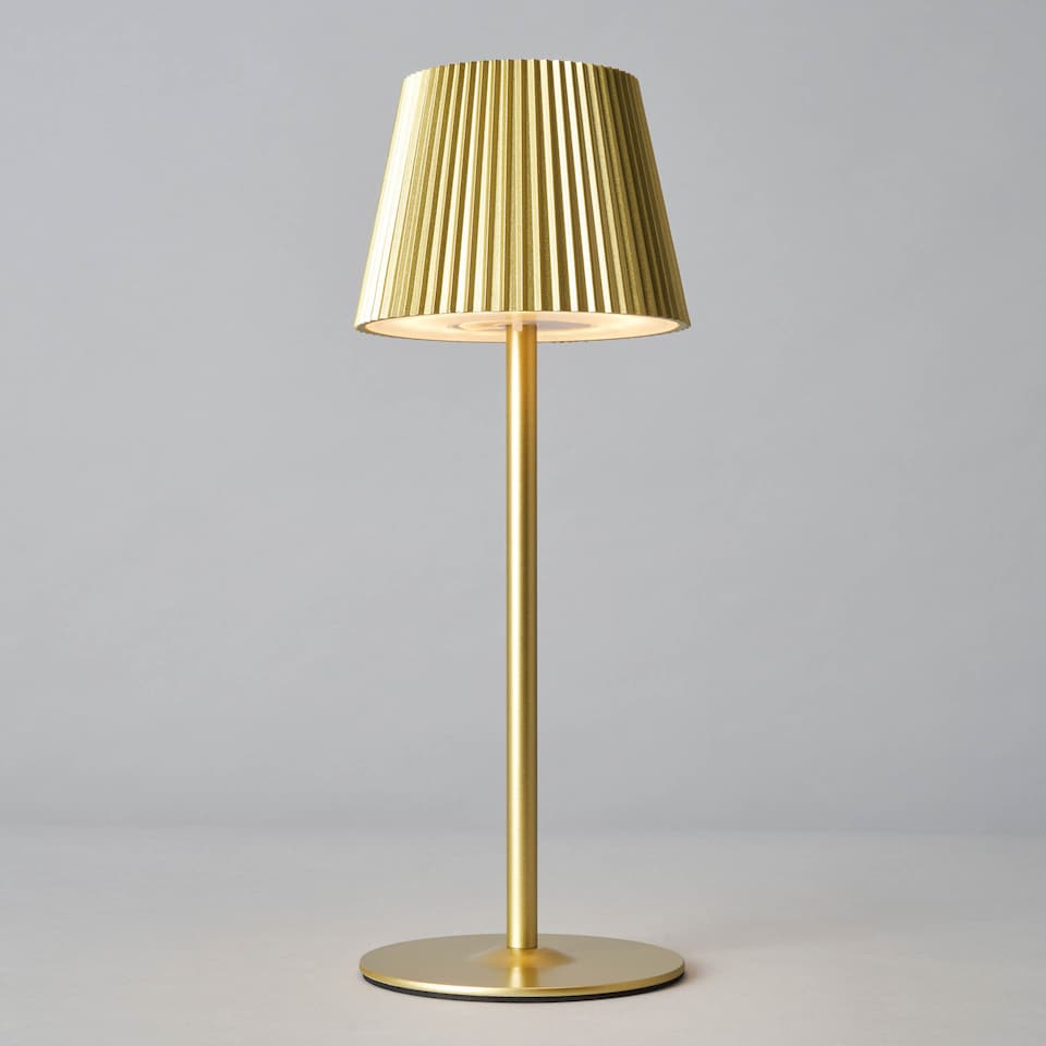 image 1 of BHS Esther Rechargeable Table Lamp | Gold | Gold | 1
