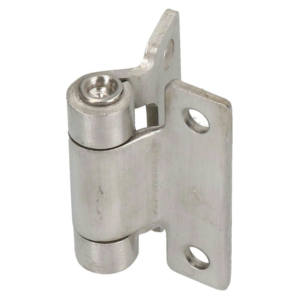 image 1 of Stainless Steel Hinge Heavy Duty 58x59mm Industrial Door Hatch Locker 2PK | Silver