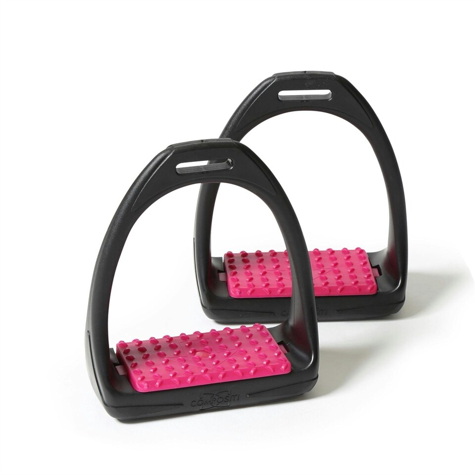 image 1 of Shires Compositi Reflex Stirrups Blue | One Size