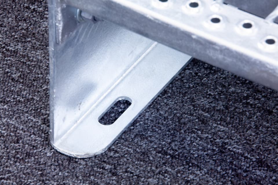image 1 of The Ramp People Modular Steel Steps 800mm Wide External Staircase for Temporary Buildings