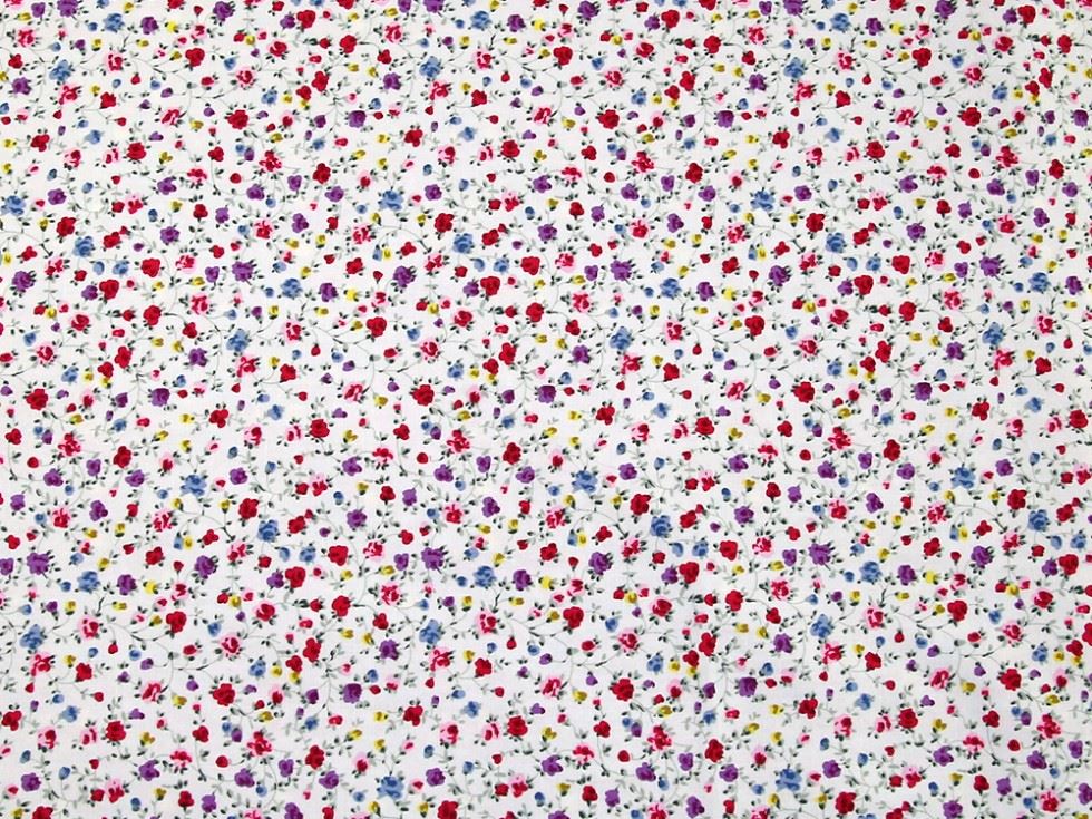 John Louden White 100% Cotton Poplin Dressmaking Fabric, 110cm / 43" Wide - per metre