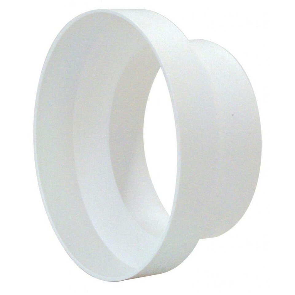 Manrose Reducer For Round Pipe Ducting - White - One Size