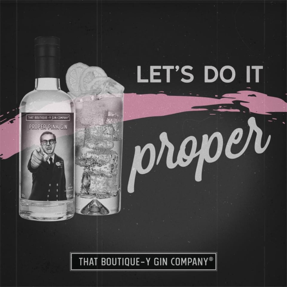 image 1 of Proper Pink Gin That Boutique-y Gin Company