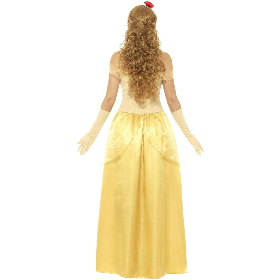 image 1 of Beauty And The Beast Womens/Ladies Belle Princess Costume - Gold - XL XL