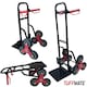 image 2 of TUFFMATE 150kg Folding Stair Climber Sack Truck - Tri-Wheel Heavy Duty Trolley & Telescopic Handle