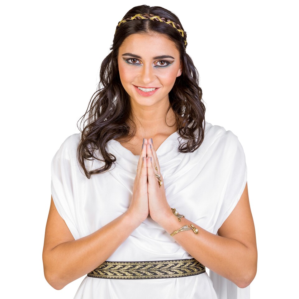 image 1 of Womens Beautiful Trojan Costume | White | white | XL | 1