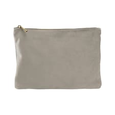 Bagbase Plain Velvet Accessory Bag - Moonstone - S | Multi