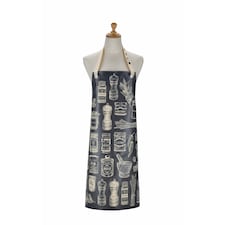 Ulster Weavers Herbs & Spices Apron - PVC/Oilcloth Grey