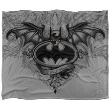 Batman The Dark Knight Gothic Blanket - Multicoloured - One Size