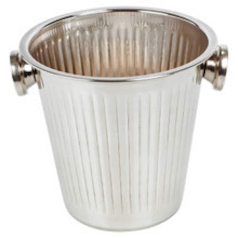 image 1 of Stainless Steel Champagne Cooler Bucket | Silver | 22 x 21 x 22 | 1