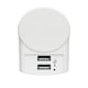 image 4 of MidOcean Skross USB Charger (EU Plug) - White - 6cm x 5cm x 6cm (UTMO1220)