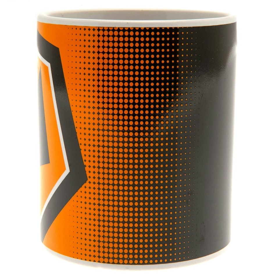 image 1 of Wolverhampton Wanderers FC Crest Mug - Yellow/Black/White - One Size