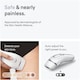 image 7 of Braun Silk·expert Pro 3, Women’s IPL, At Home Hair Removal Germanyvice with Pouch, White/Silver, PL3233