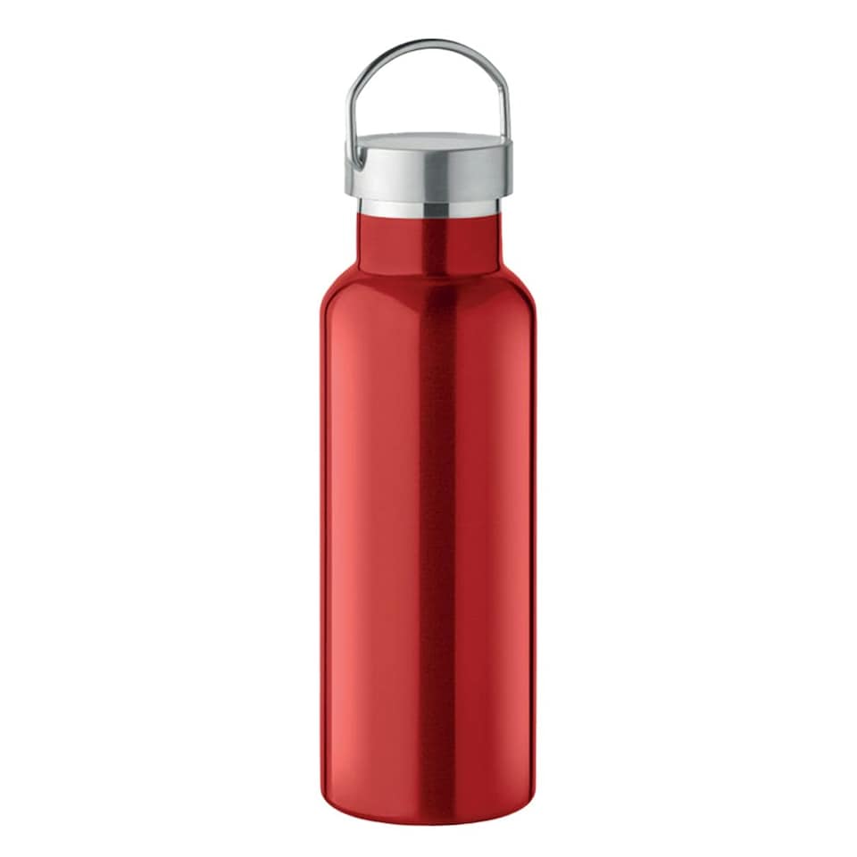 image 1 of MidOcean Florence Double-Walled 500ml Bottle - Red - One Size Red | One Size
