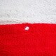 image 4 of OHS Luxury Teddy Fleece Reversible Duvet Cover and Pillowcase Bedding Set Multi | Red/Grey | Double