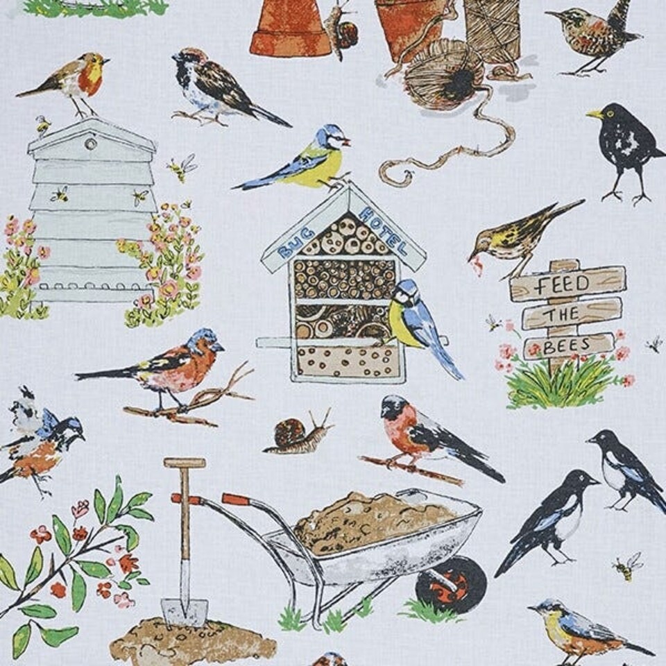 image 1 of Ulster Weavers Garden Birds Cotton Tea Towel