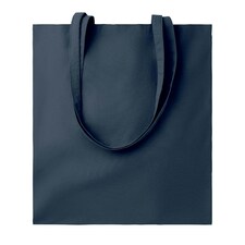 MidOcean Cottonel Colour ++ Cotton Shopper Bag - French Navy - One Size | Cream