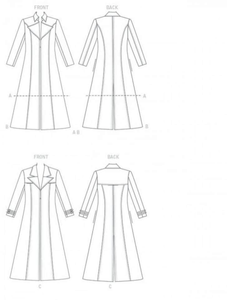 image 1 of McCall's 7374 Paper Sewing Pattern – Men’s Coat, Sizes Mqq (46–48–50–52), Intermediate