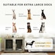image 3 of PawHut Dog Crate Furniture, End Table for Extra Large Dogs w/ Cushion