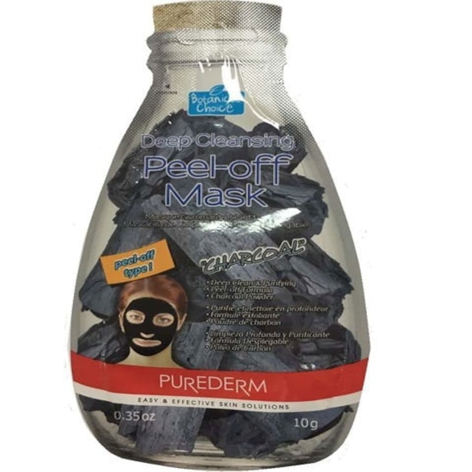image 1 of Amirose Purederm Deep Cleansing Charcoal Peel Off Mask | Clear