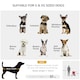image 2 of PawHut Pet Stroller Carrier Foldable Deluxe Jogger Walk Travel Dog Cat Red