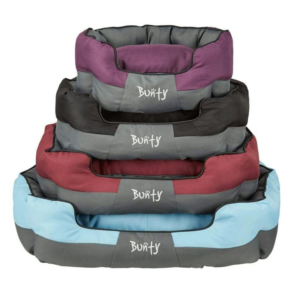 image 1 of Water resistant Dog Bed, water resistant, washable, small to large sizes - Bunty Anchor Purple | XL