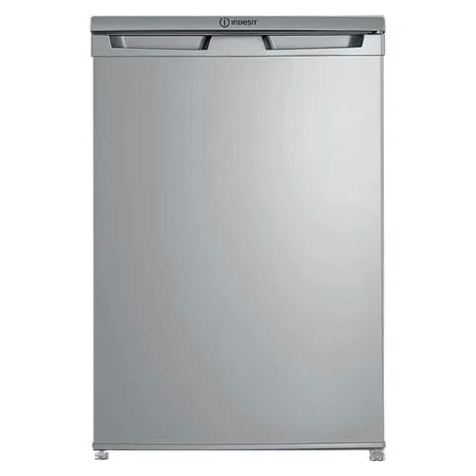 image 1 of Indesit Freestanding Under Counter Fridge, 114 Litre, 84cm, Silver - I55V1112SUK