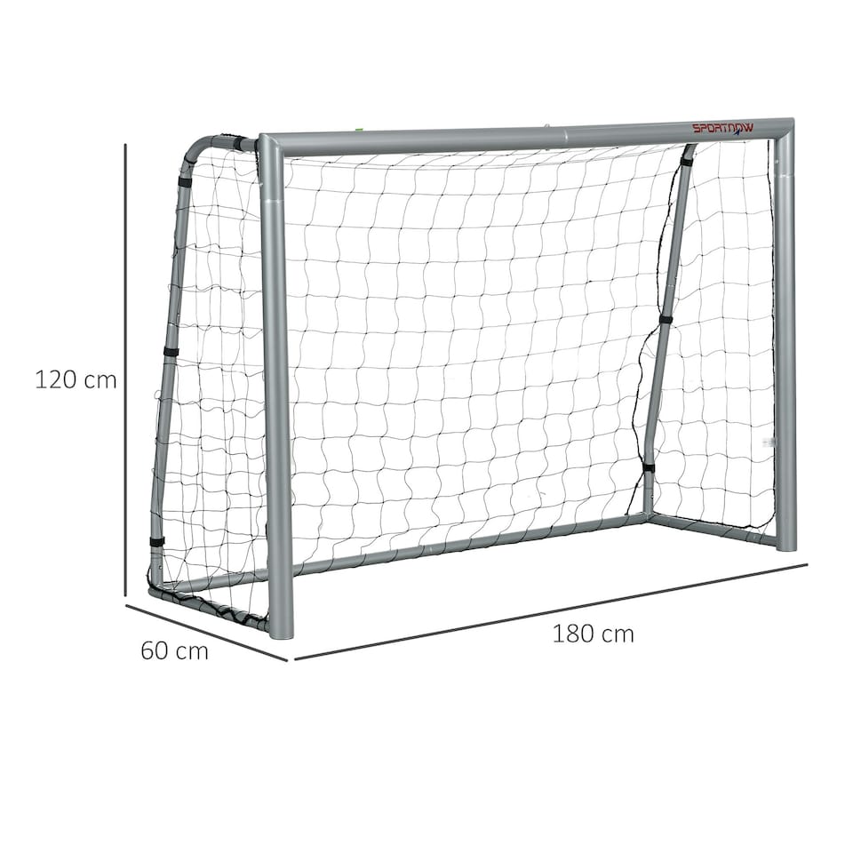 image 1 of SPORTNOW 6ft x 2ft Football Goal, Simple Set Up Football Training Net