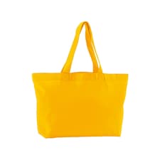 Westford Mill EarthAware Twill Shopper Bag - Sunflower - One Size Yellow