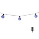 image 1 of 9.5m Set of 20 Connectable Galaxy Festoon Firefly String Lights with Multi-Coloured LEDs